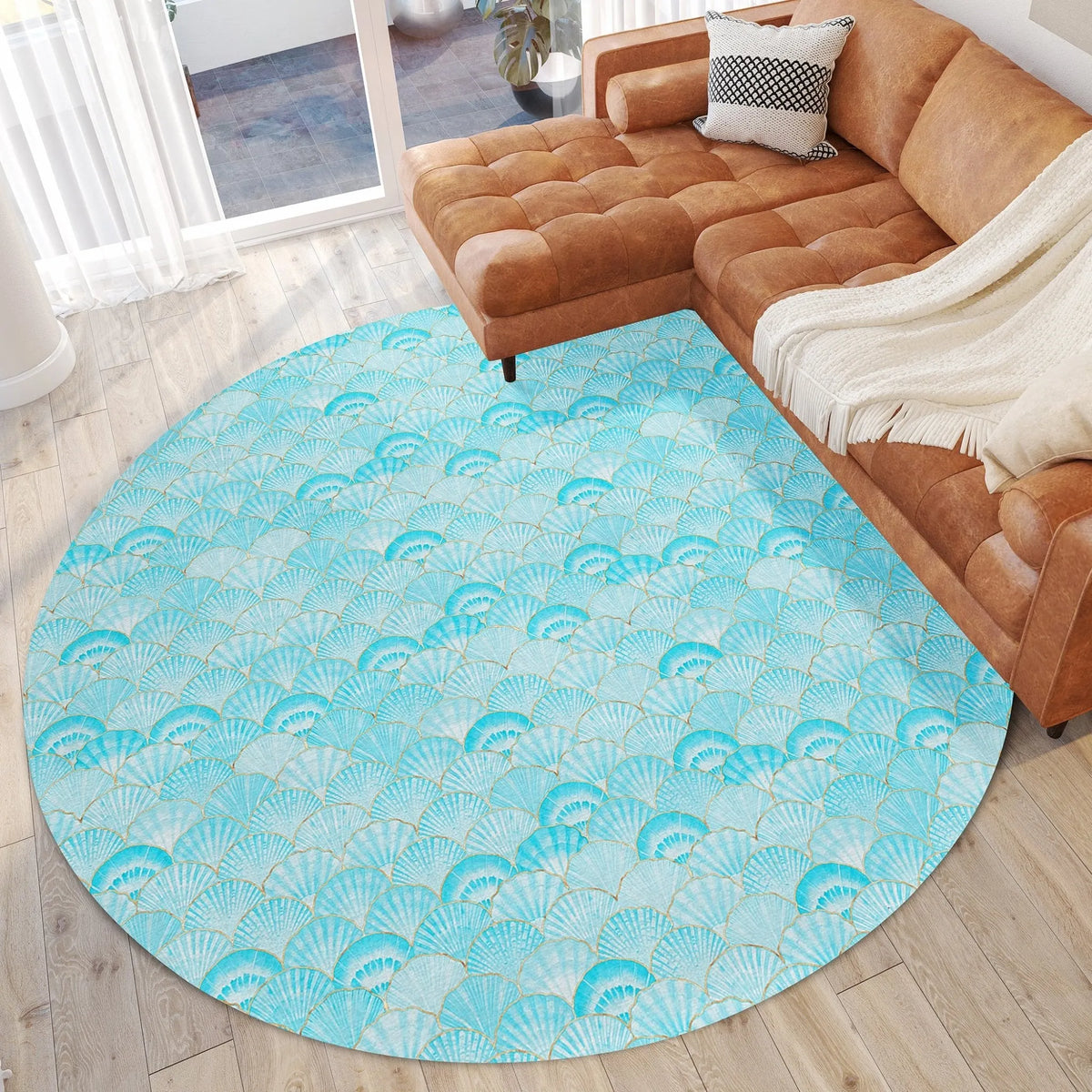 Seabreeze SZ2 Teal Rug - Rug & Home