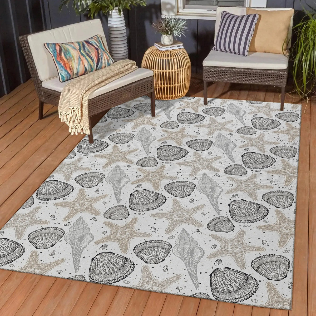 Seabreeze SZ4 Silver Rug - Rug & Home