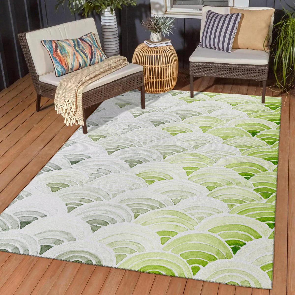 Seabreeze SZ5 Lime-In Rug - Rug & Home