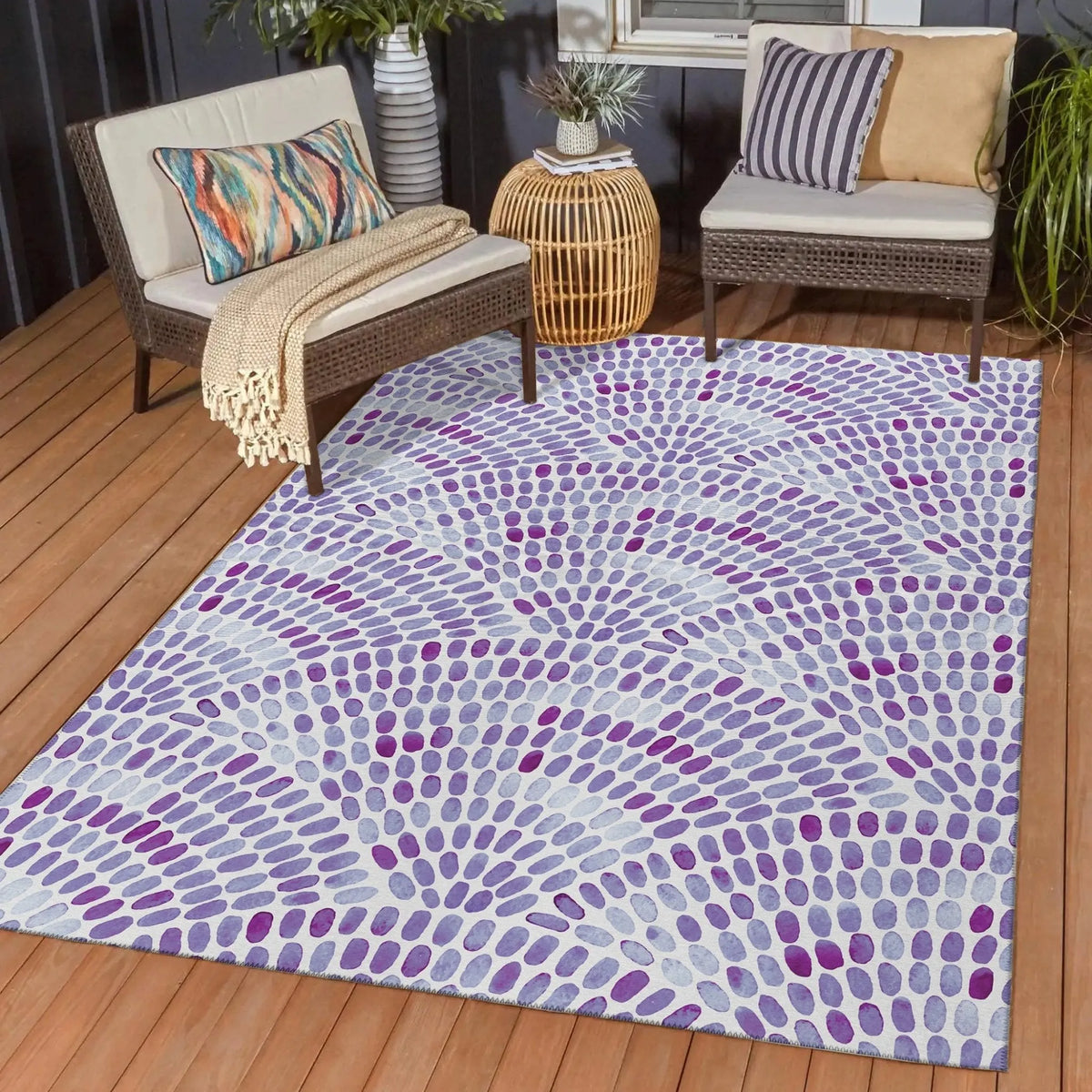 Seabreeze SZ7 Lavender Rug - Rug & Home