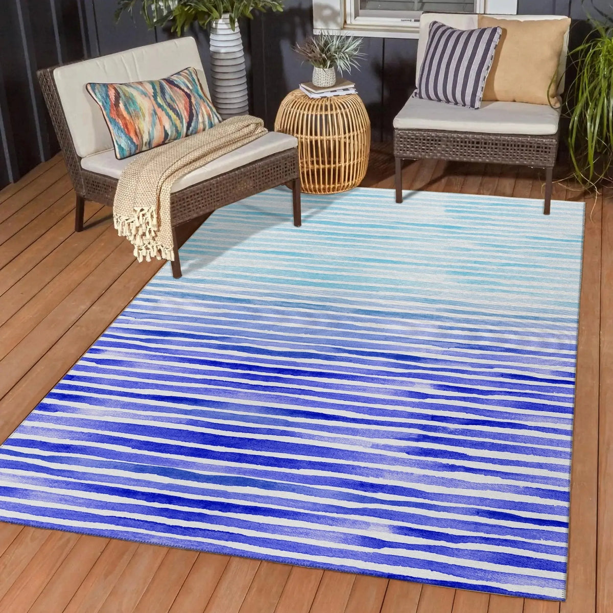 Seabreeze SZ8 Navy Rug - Rug & Home