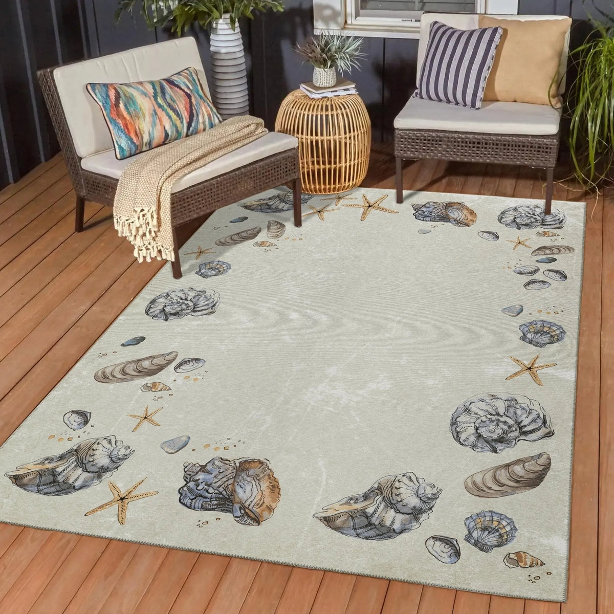 Seabreeze SZ9 Ivory Rug - Rug & Home