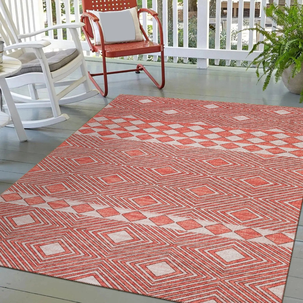 Sedona SN1 Paprika Rug - Rug & Home