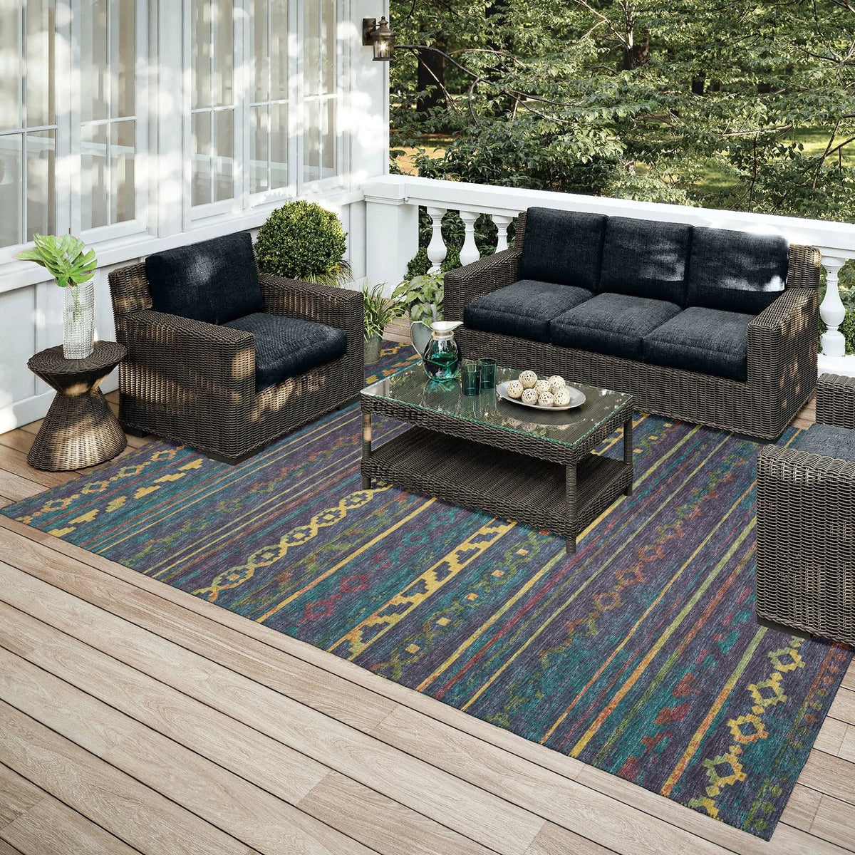 Sedona SN10 Ink Rug - Rug & Home