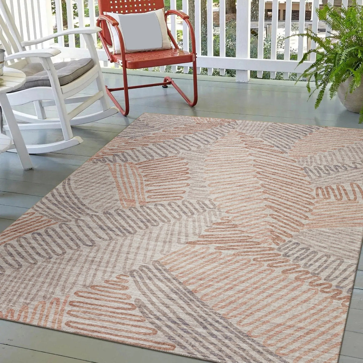 Sedona SN11 Walnut Rug - Rug & Home