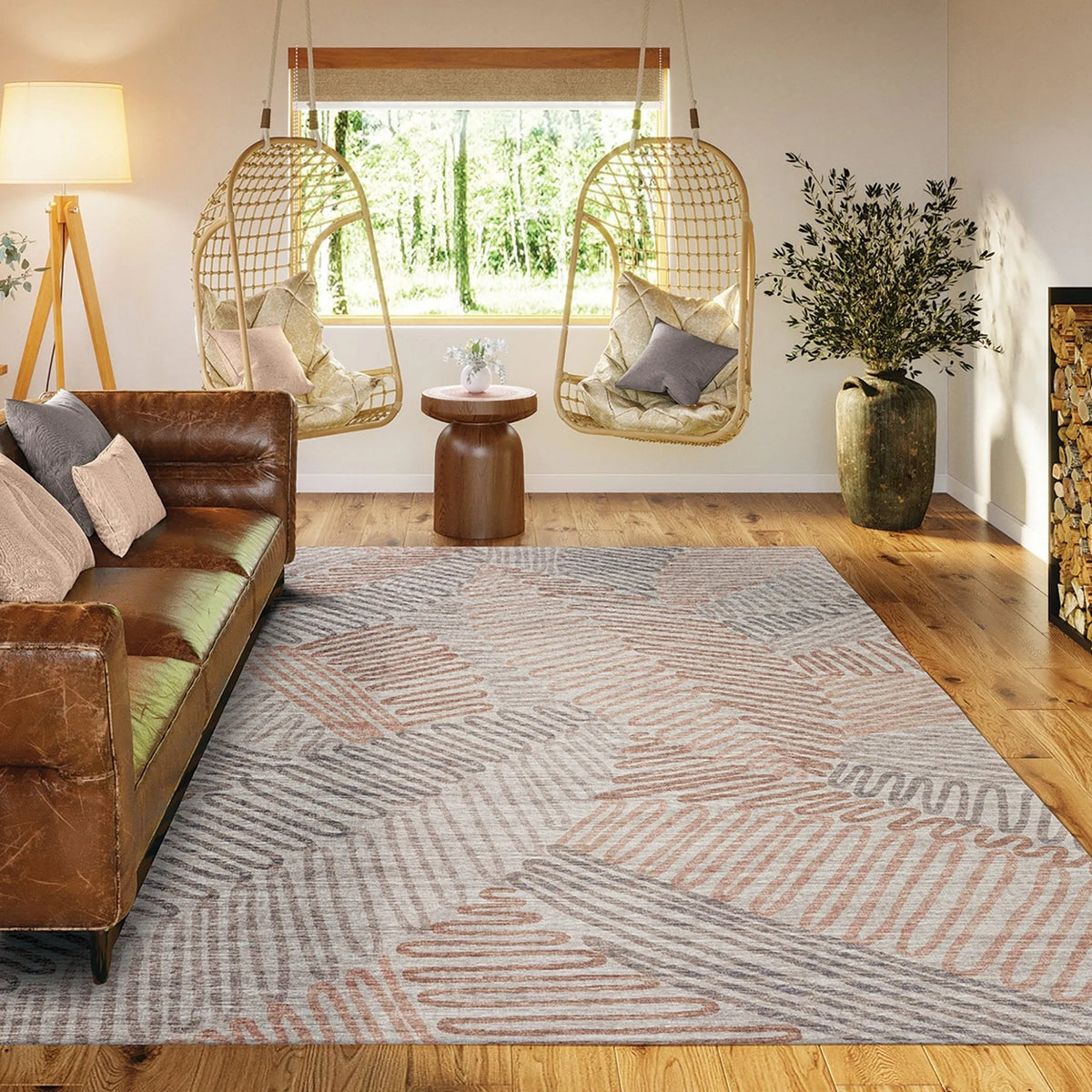 Sedona SN11 Walnut Rug - Rug & Home