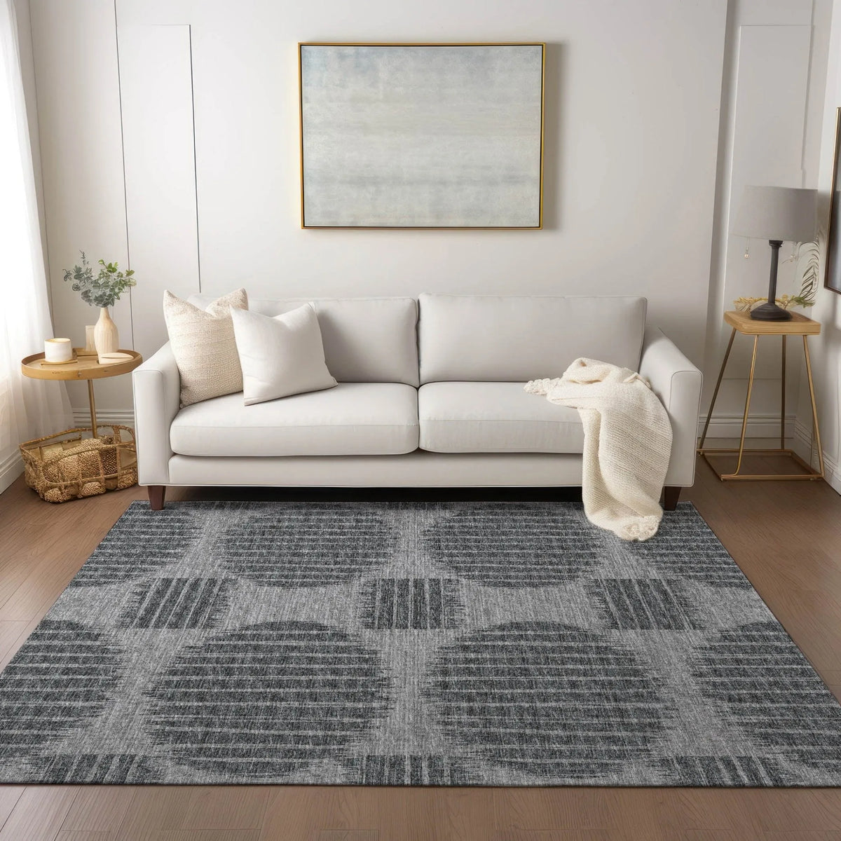 Sedona SN13 Pewter Rug - Rug & Home