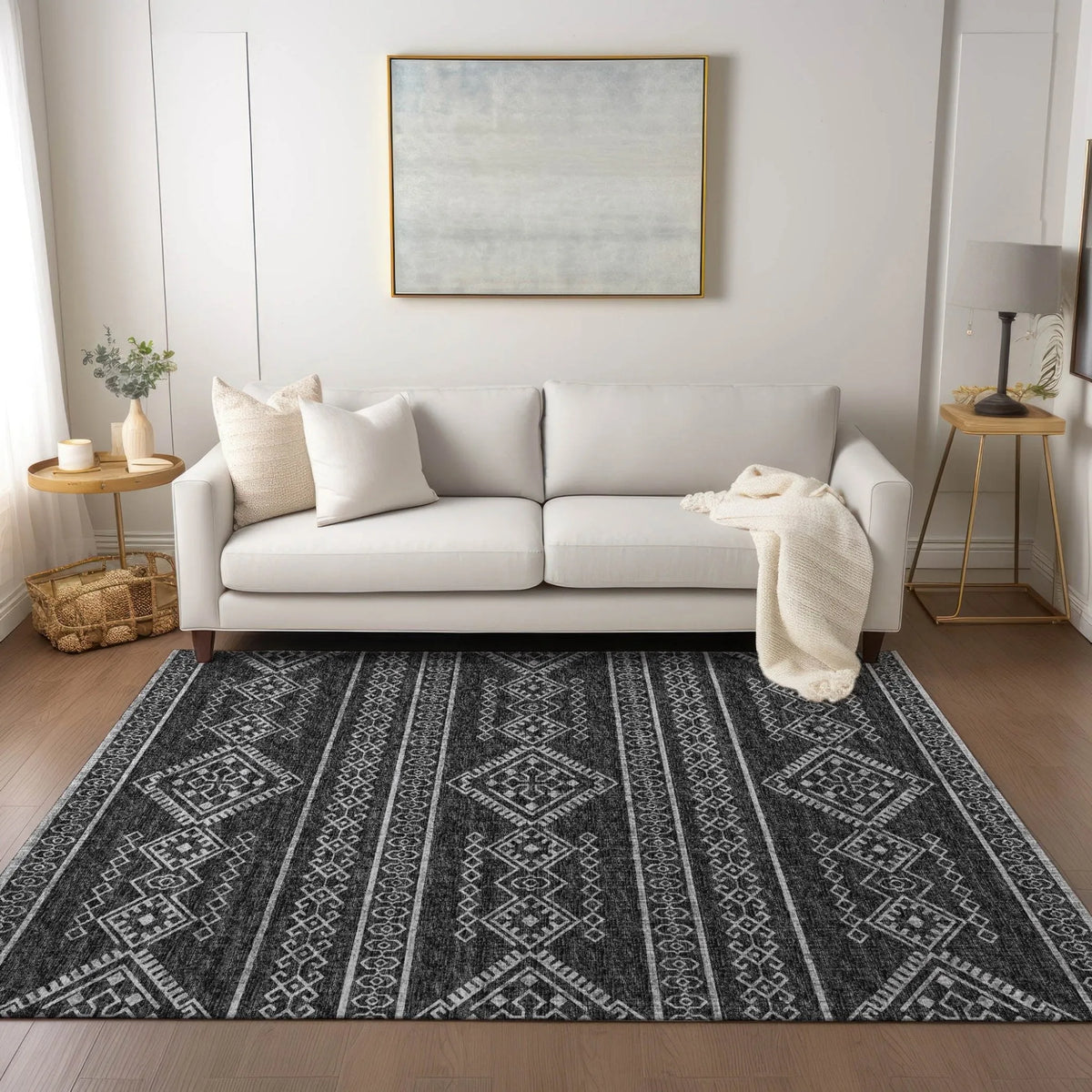 Sedona SN14 Midnight Rug - Rug & Home