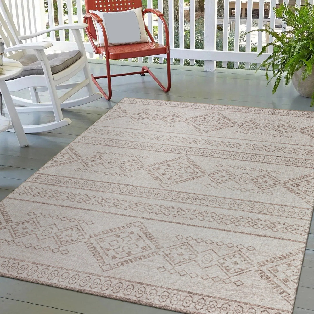 Sedona SN14 Putty Rug - Rug & Home