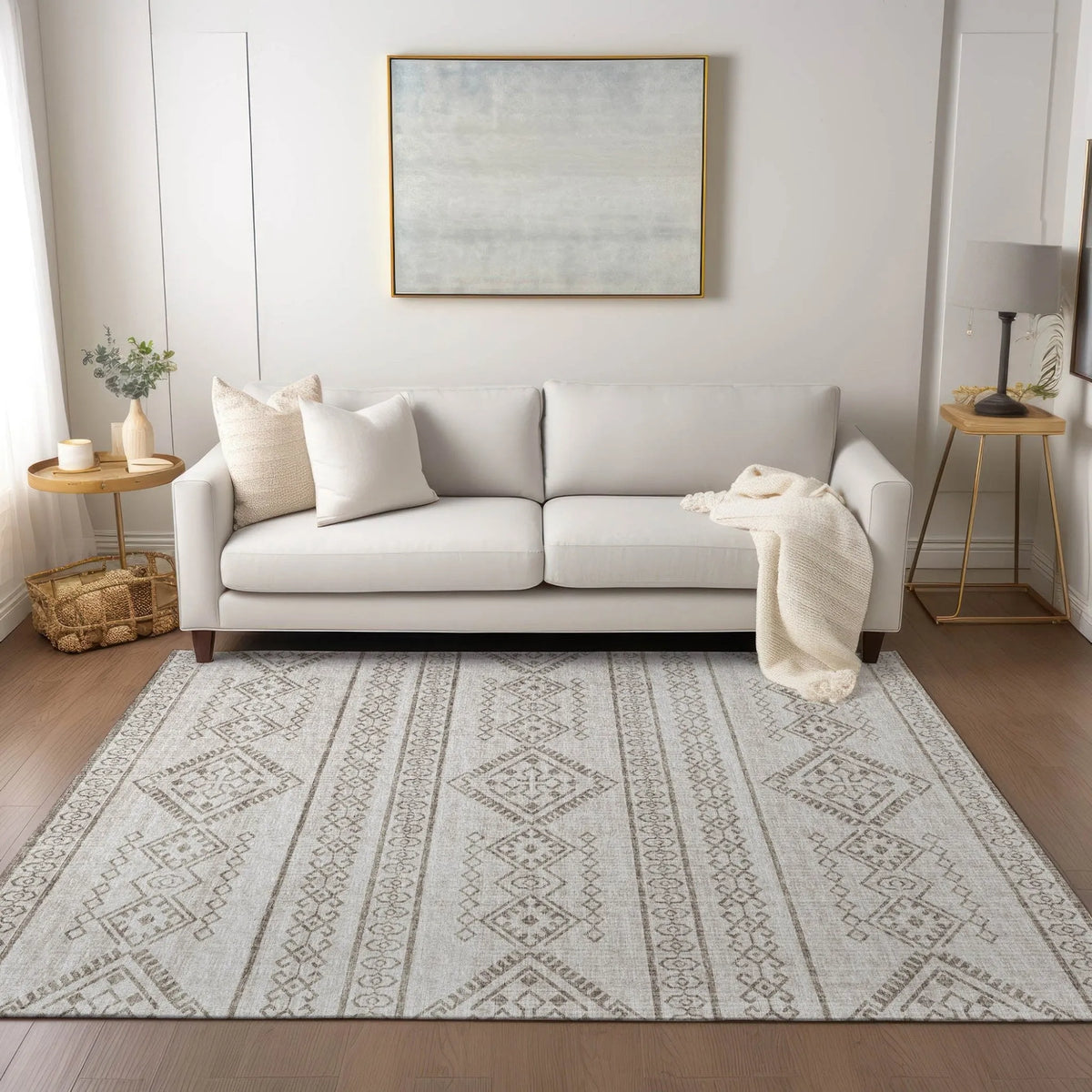 Sedona SN14 Putty Rug - Rug & Home