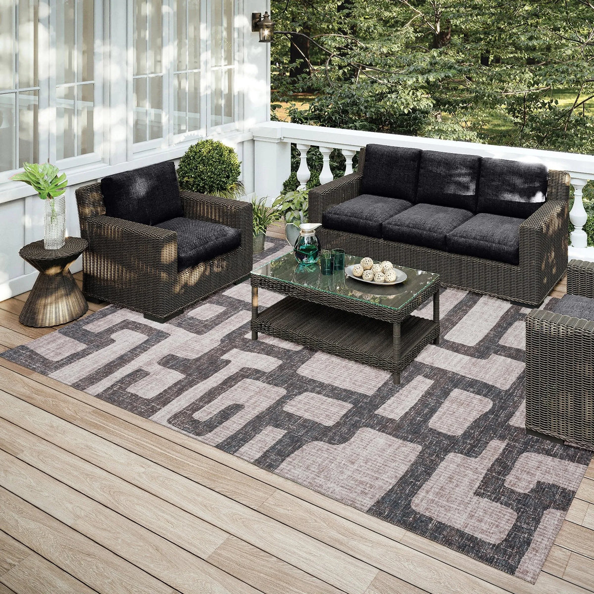 Sedona SN4 Pebble Rug - Rug & Home