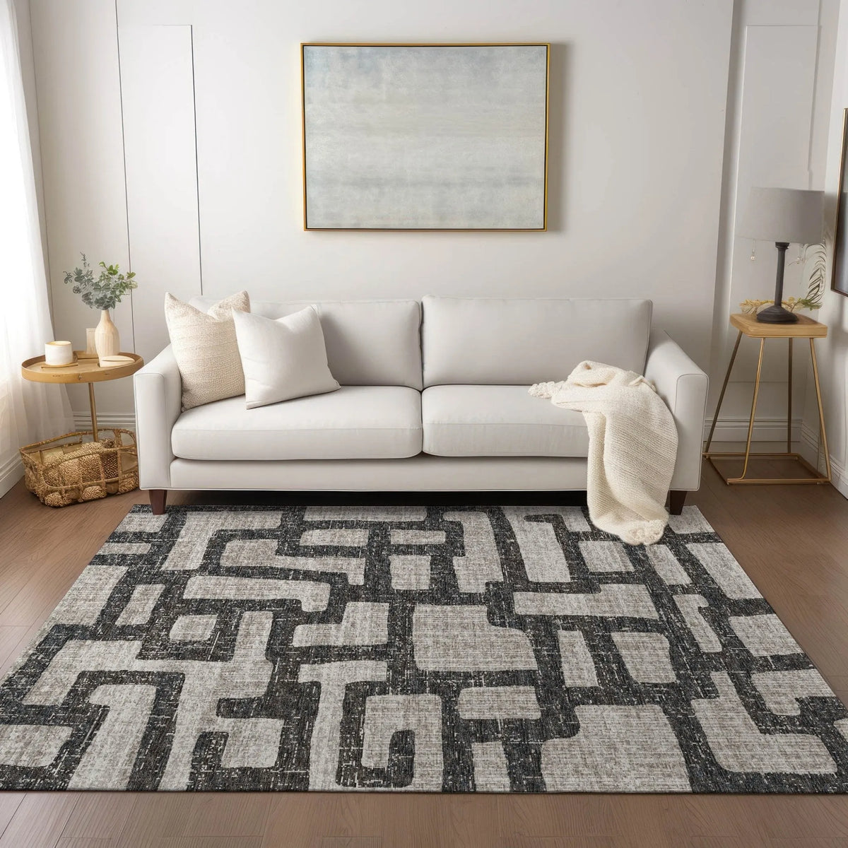 Sedona SN4 Pebble Rug - Rug & Home