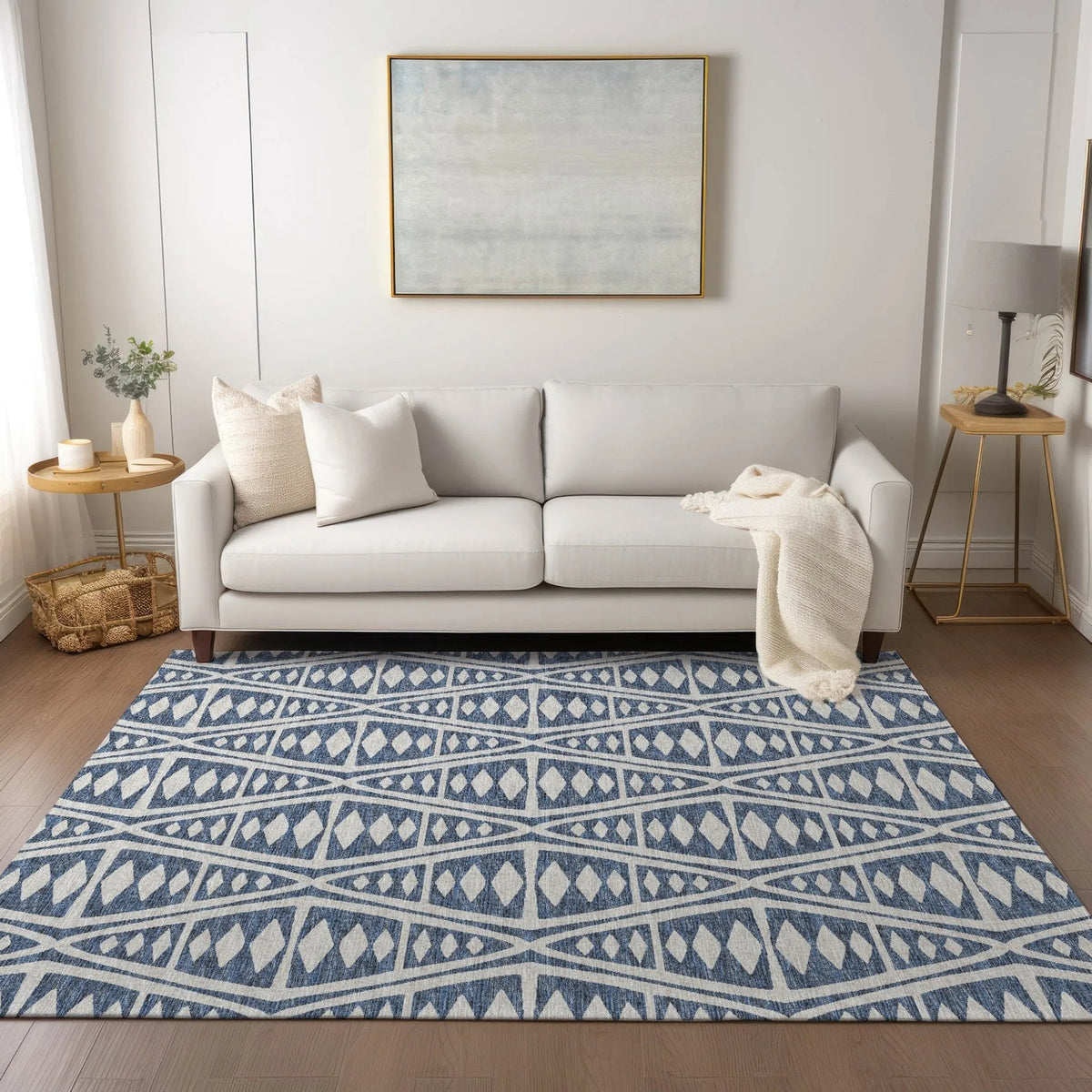 Sedona SN6 Indigo Rug - Rug & Home