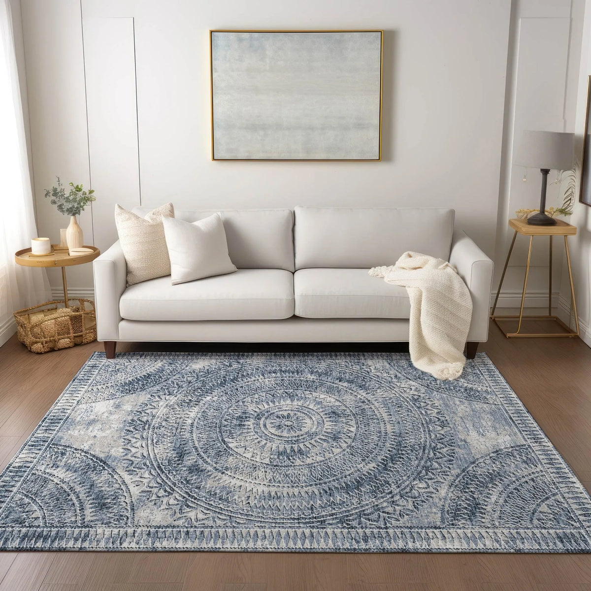 Sedona SN7 Indigo Rug - Rug & Home