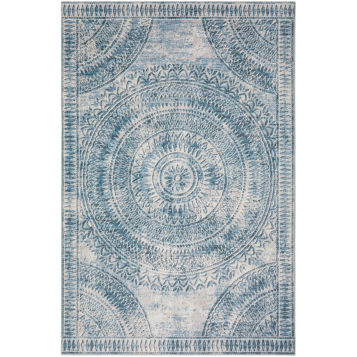 Sedona SN7 Indigo Rug - Rug & Home