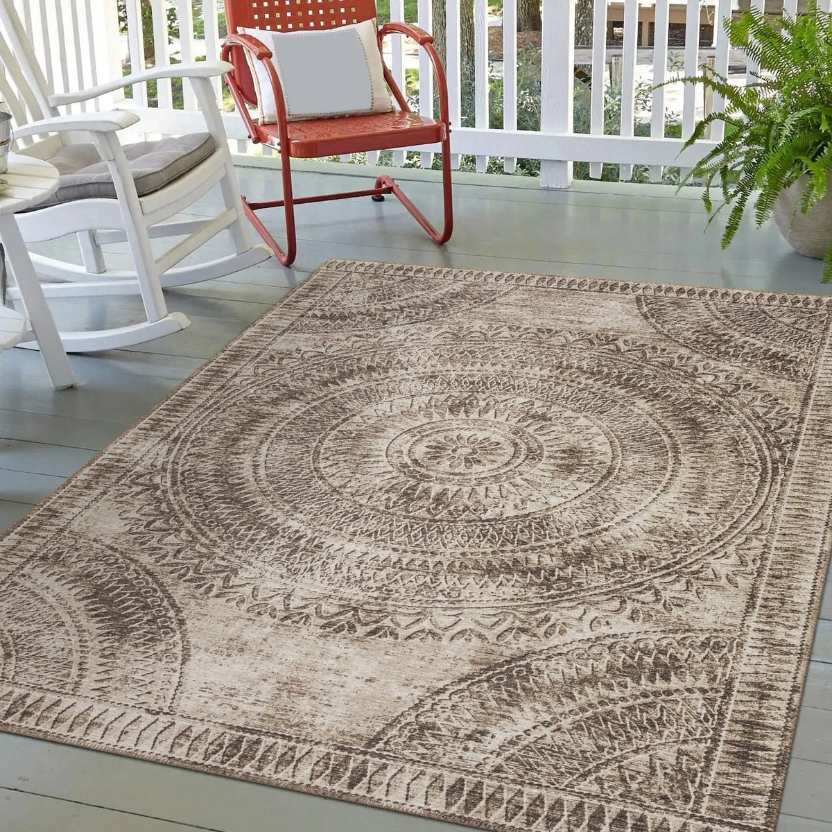 Sedona SN7 Taupe Rug - Rug & Home