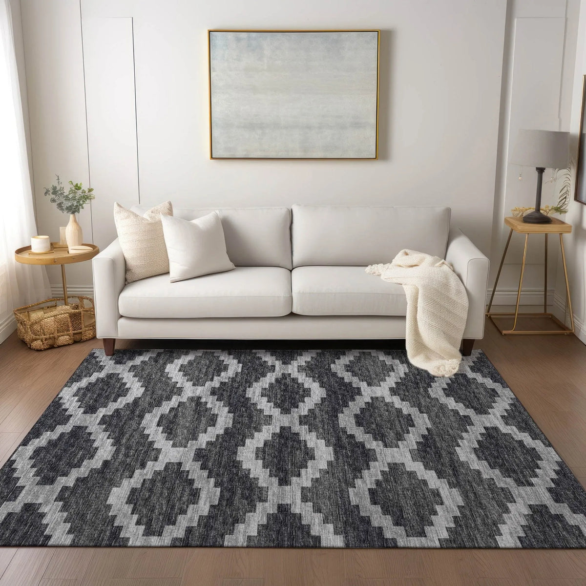 Sedona SN9 Midnight Rug - Rug & Home