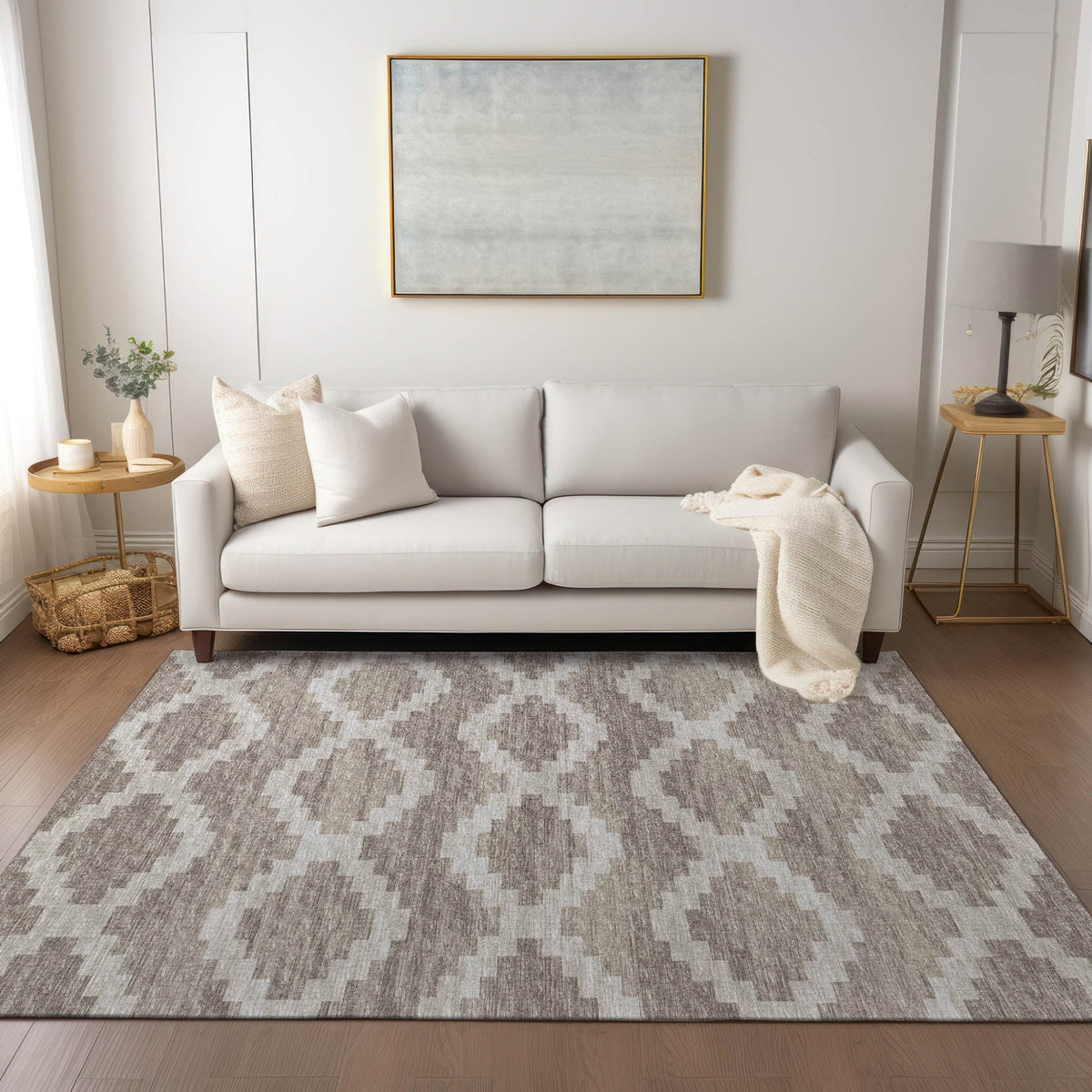 Sedona SN9 Taupe Rug - Rug & Home