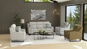 Teagan Dual Power Recliner Hashmark