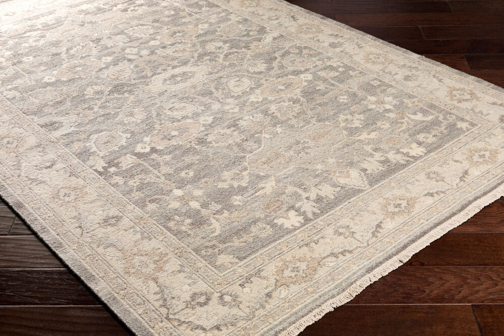 Soumek SMK-102 Beige / Charcoal Rug