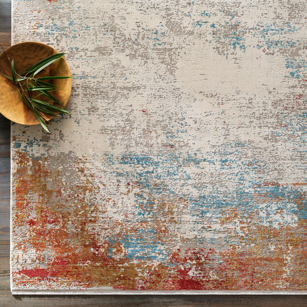 Solar SOR-2303 Charcoal / Gray Rug