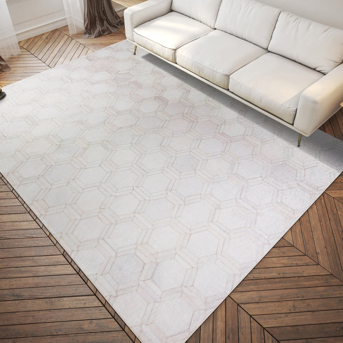 Stetson SS1 Linen Rug - Rug & Home