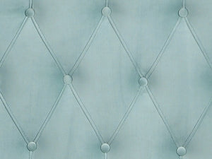 Amelia Upholstered Bed Light Blue