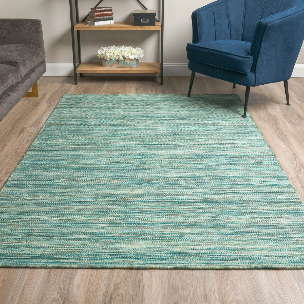 Targon TA1 Turquoise Rug - Rug & Home