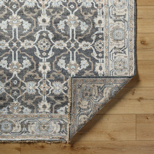 Theodora THO-3000 Black / Gray Rug