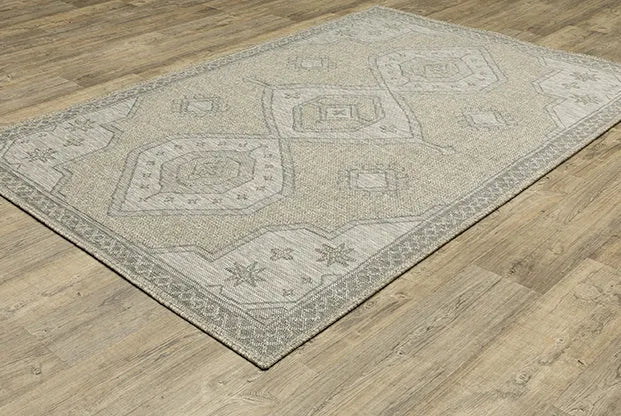 Tortuga TR08A Grey/Ivory Rug