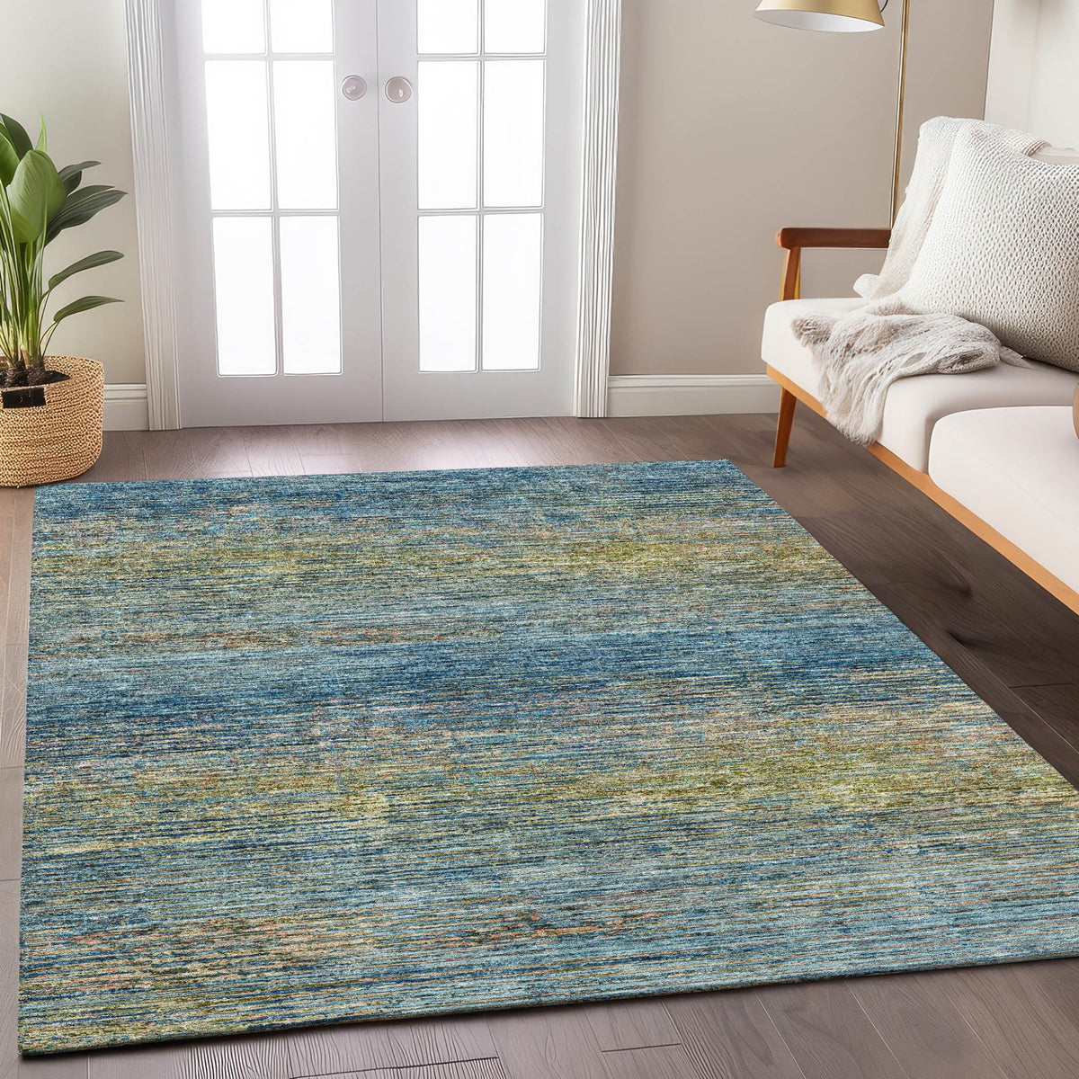 Trevi TV1 Denim Rug - Rug & Home