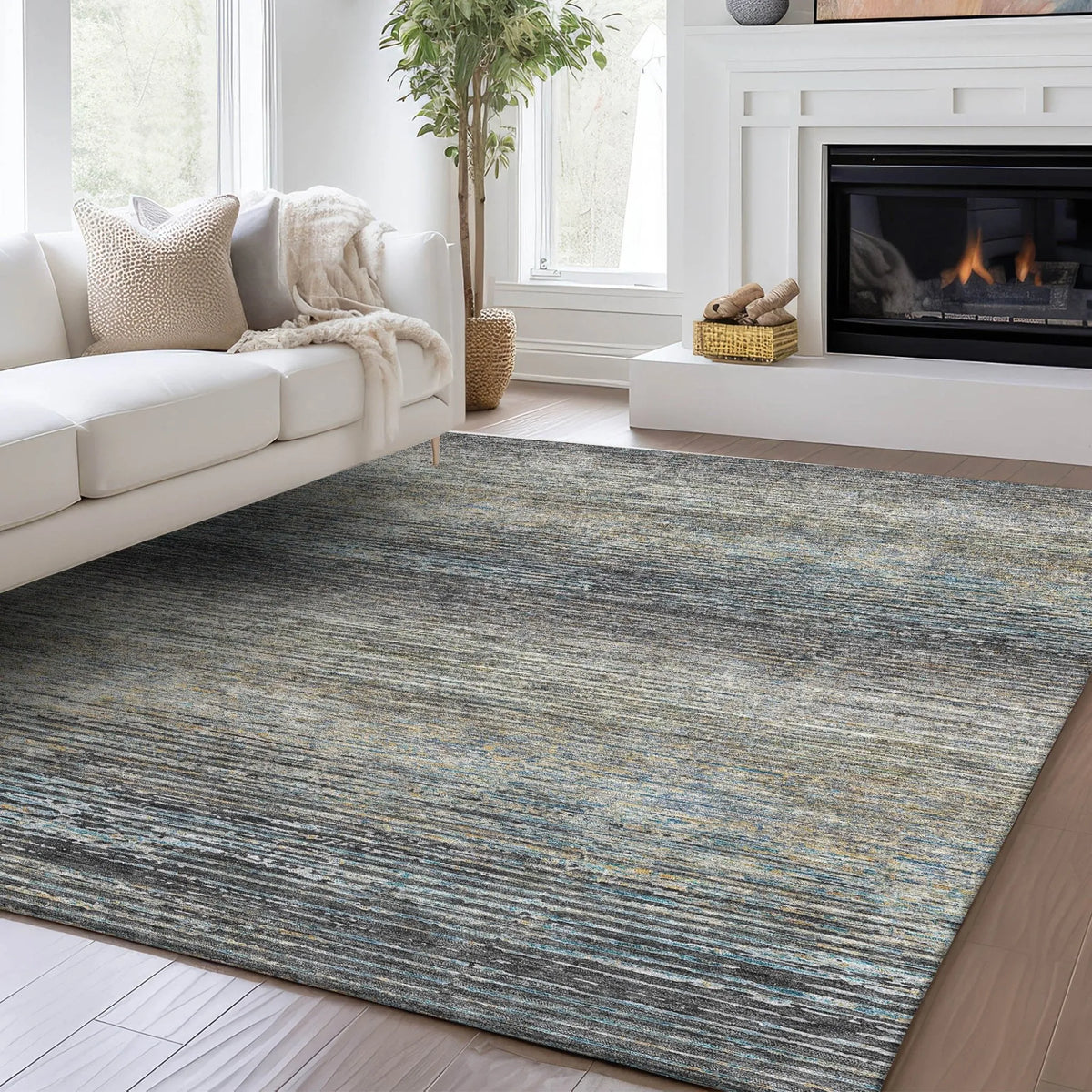 Trevi TV1 Granite Rug - Rug & Home