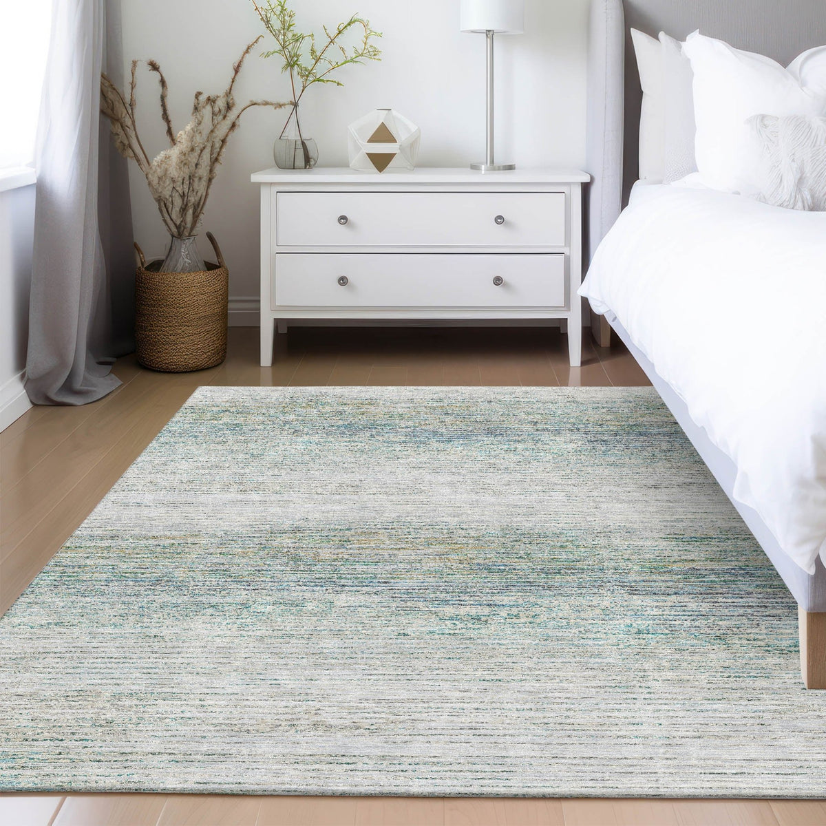 Trevi TV1 Linen Rug - Rug & Home