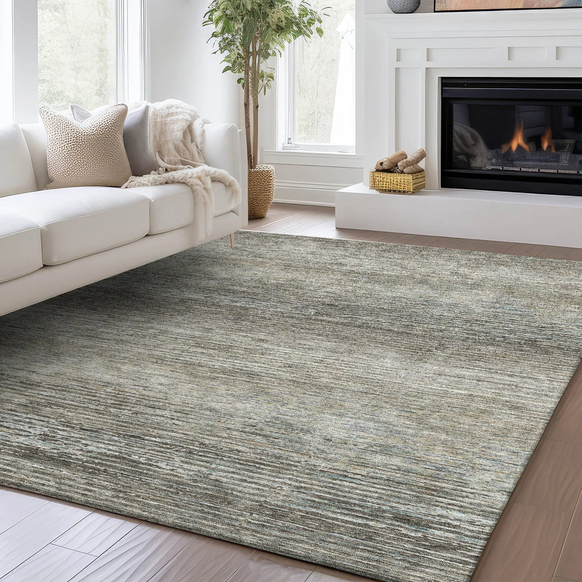 Trevi TV1 Taupe Rug - Rug & Home