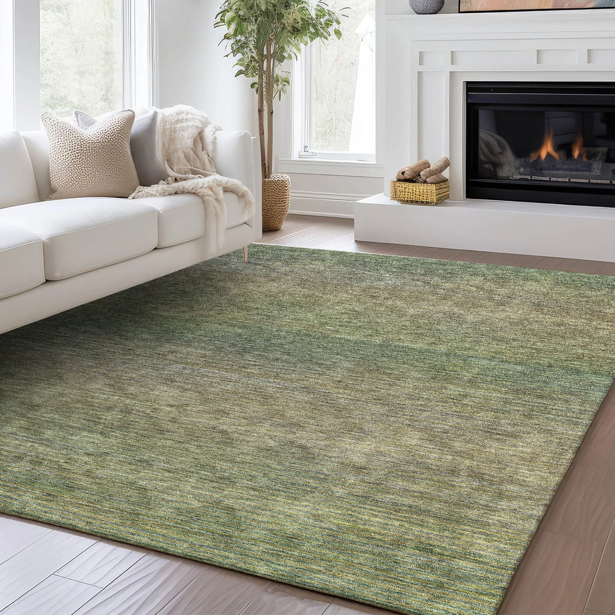 Trevi TV11 Fern Rug - Rug & Home