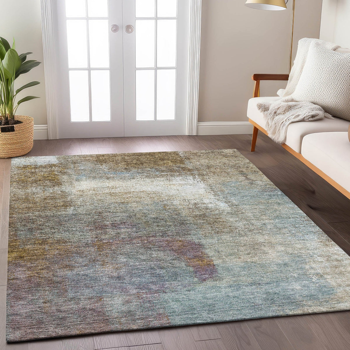 Trevi TV12 Mocha Rug - Rug & Home