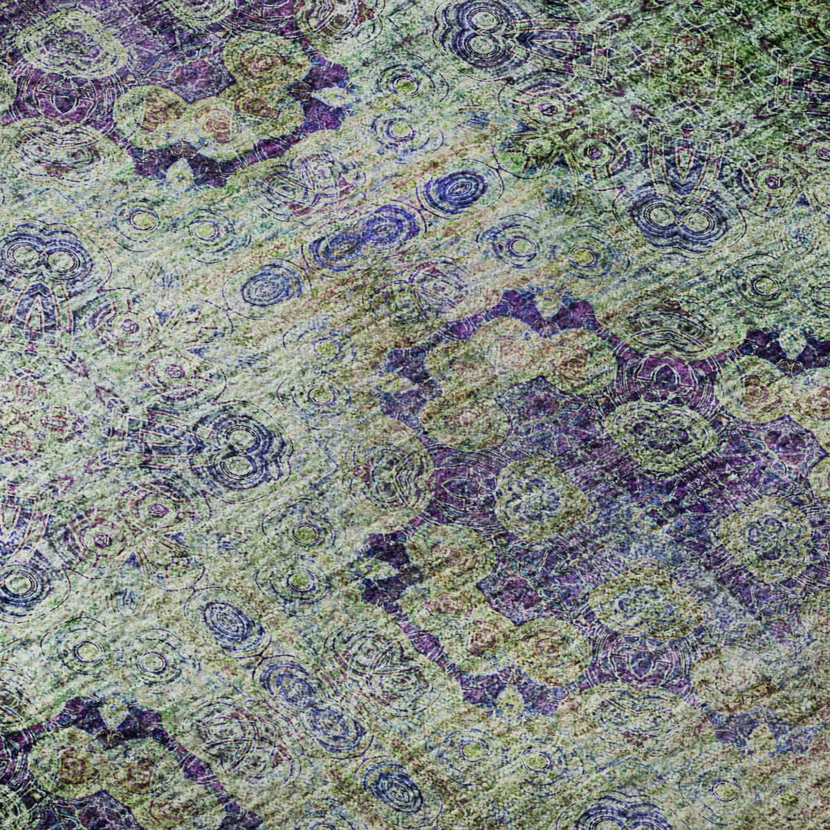 Trevi TV16 Purple Rug - Rug & Home