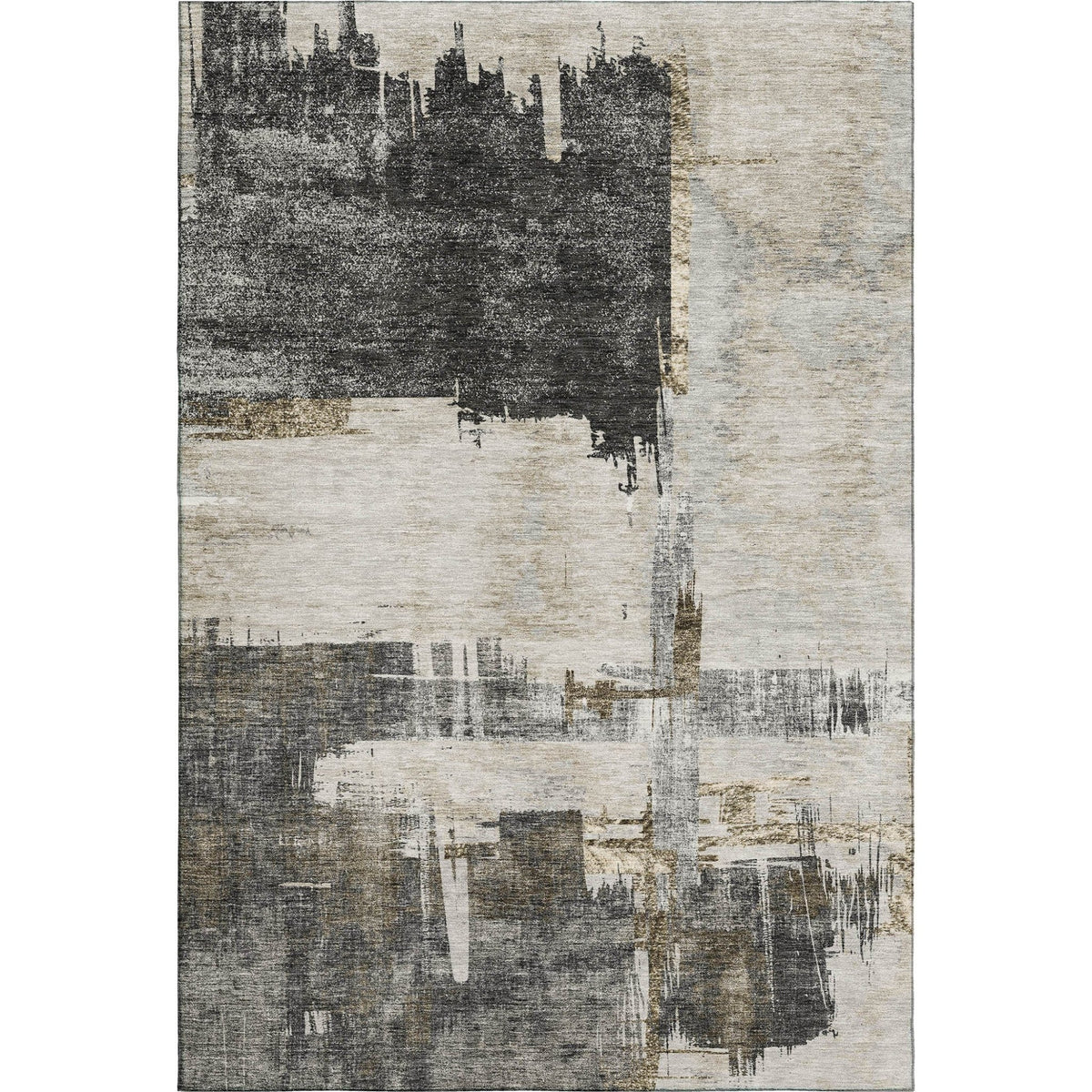 Trevi TV18 Grey Rug - Rug & Home