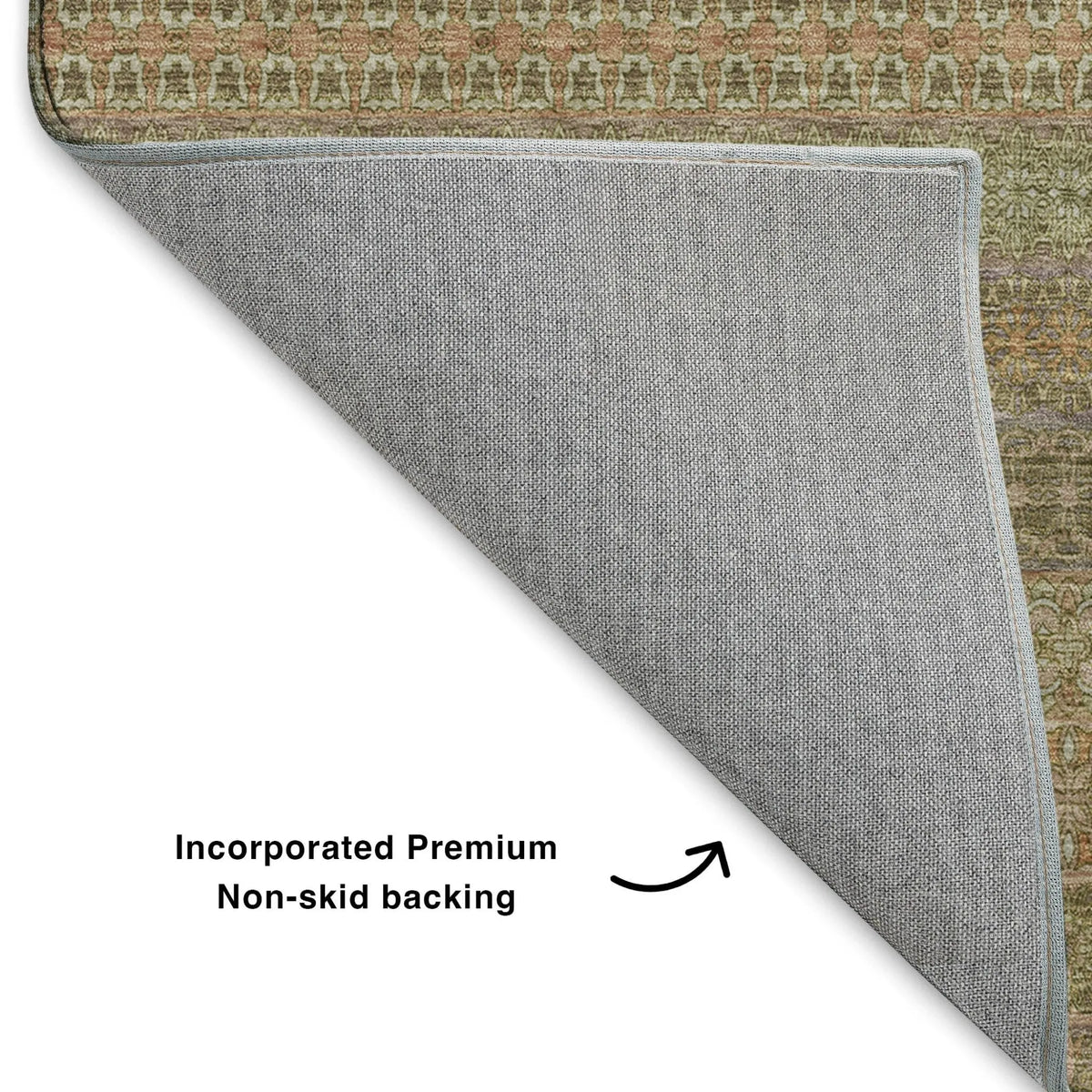 Trevi TV3 Khaki Rug - Rug & Home