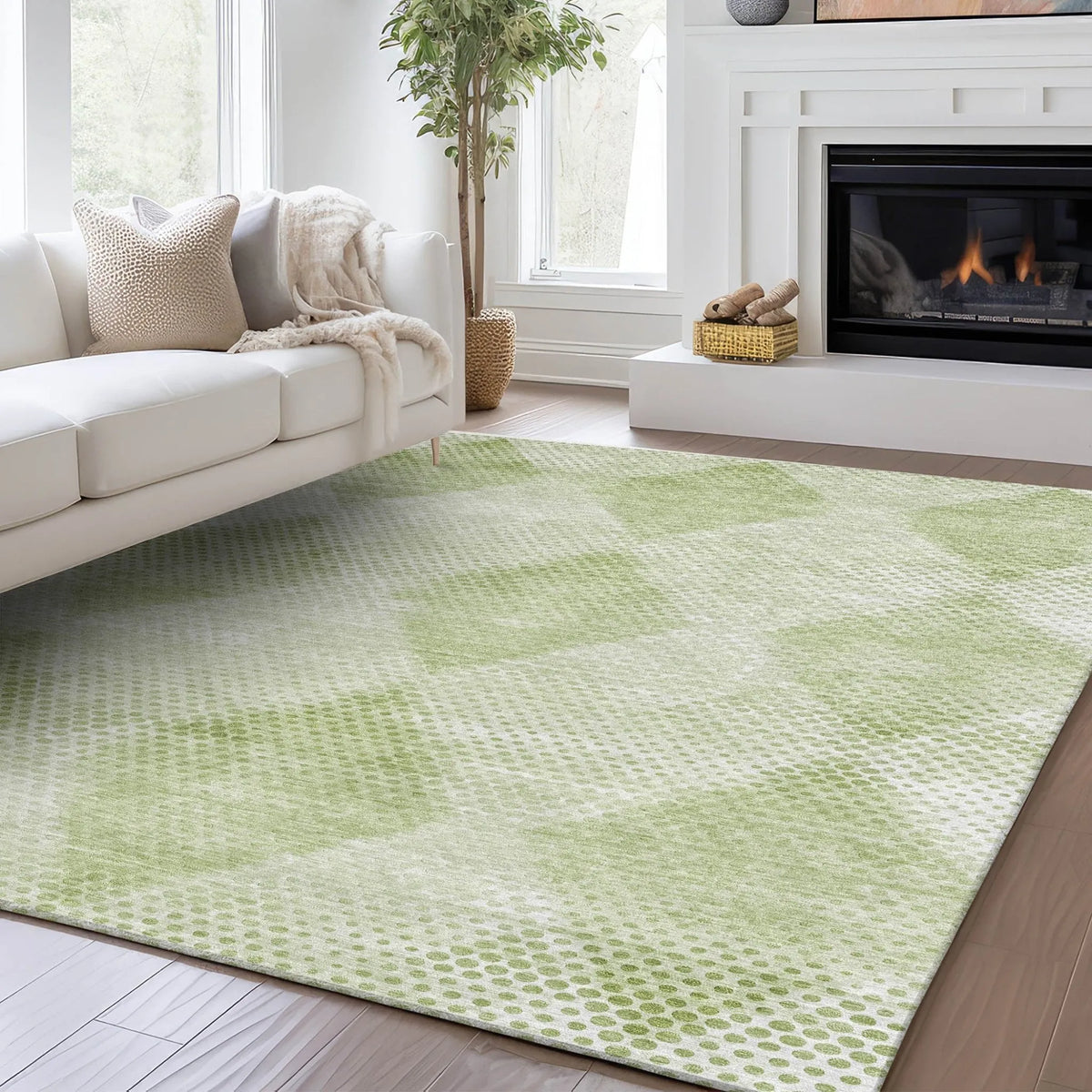 Trevi TV4 Mint Rug - Rug & Home