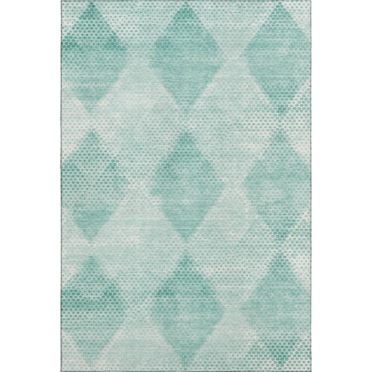 Trevi TV4 Teal Rug - Rug & Home