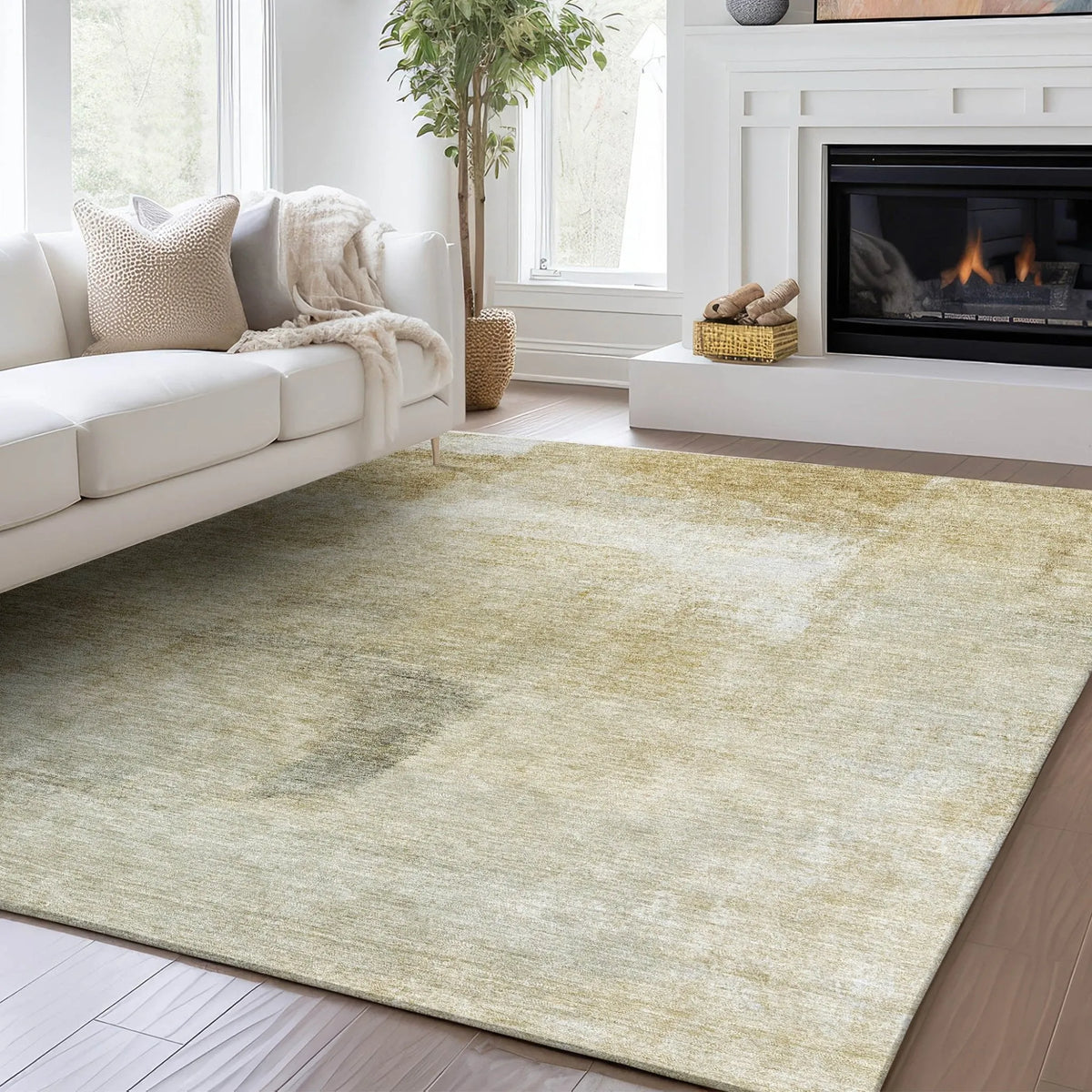 Trevi TV5 Wheat Rug - Rug & Home