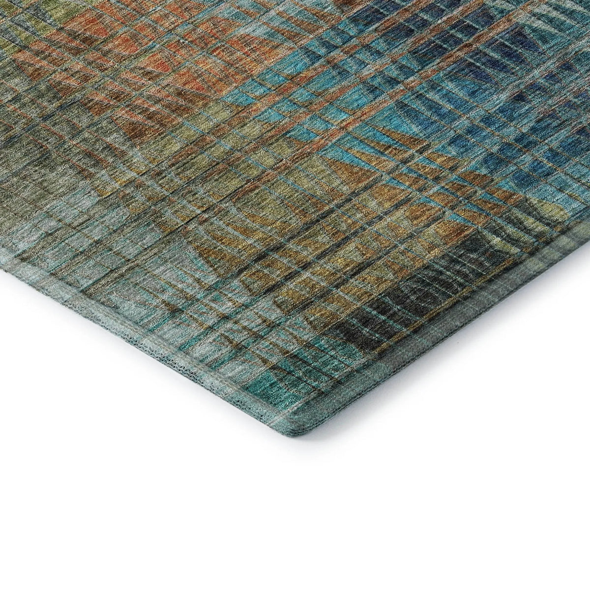 Trevi TV6 Green Rug - Rug & Home