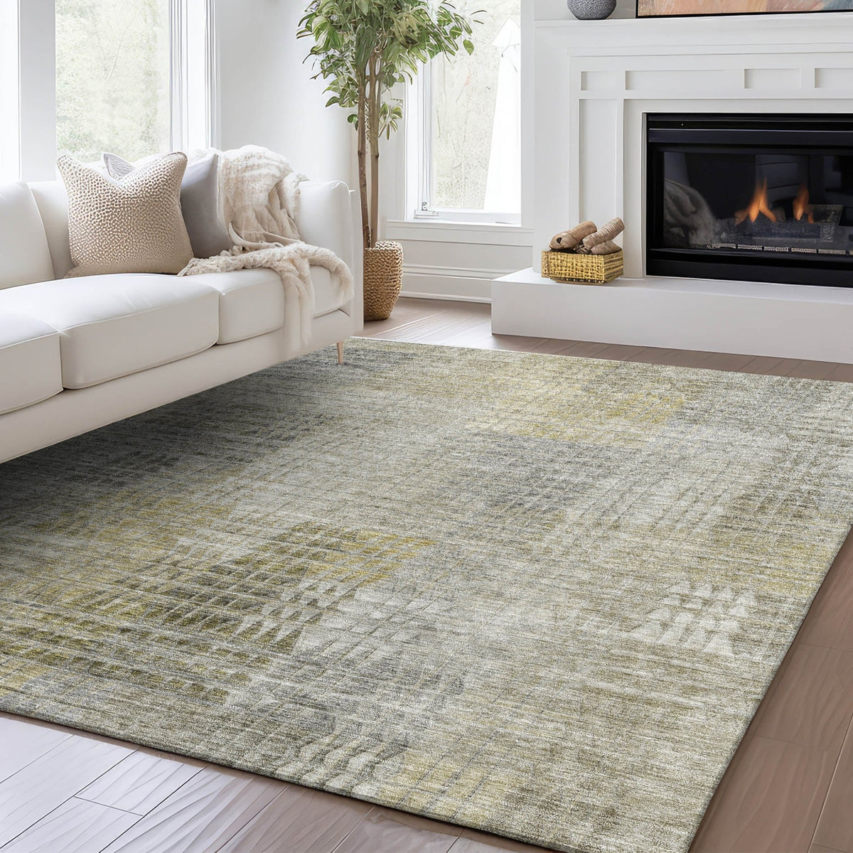 Trevi TV6 Taupe Rug - Rug & Home