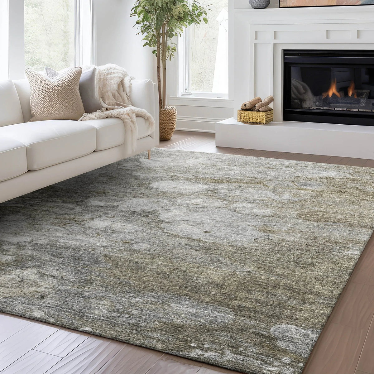 Trevi TV7 Taupe Rug - Rug & Home