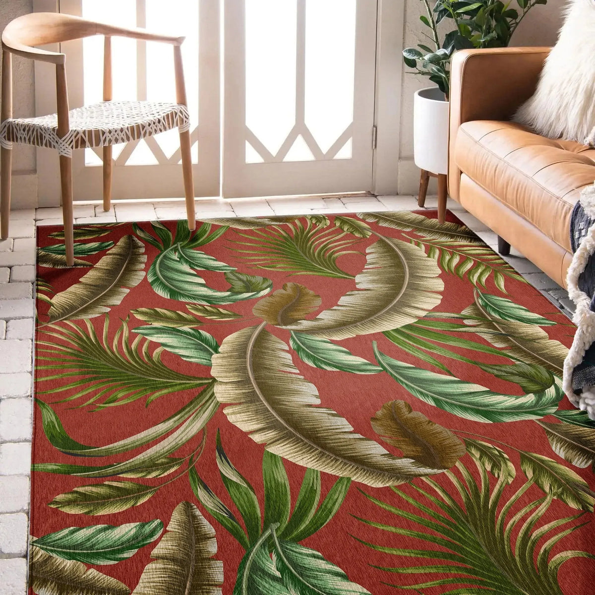 Tropics TC1 Paprika Rug - Rug & Home