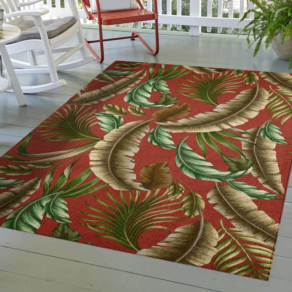 Tropics TC1 Paprika Rug - Rug & Home