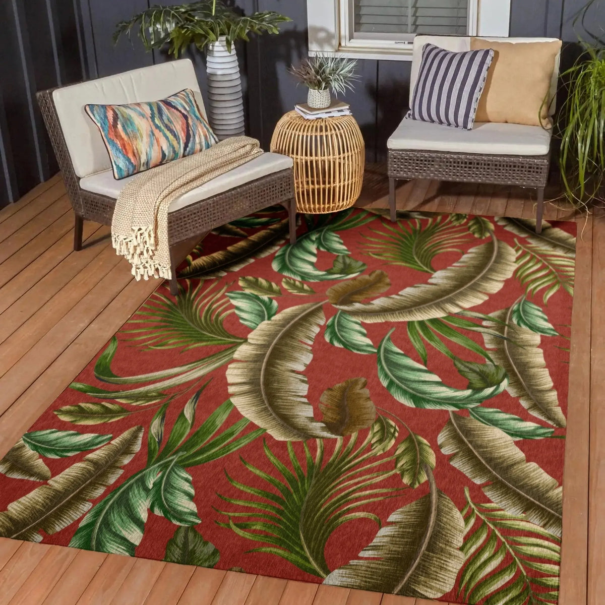 Tropics TC1 Paprika Rug - Rug & Home