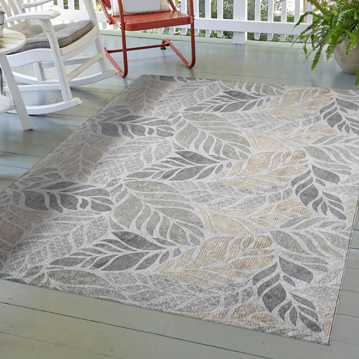 Tropics TC3 Grey Rug - Rug & Home