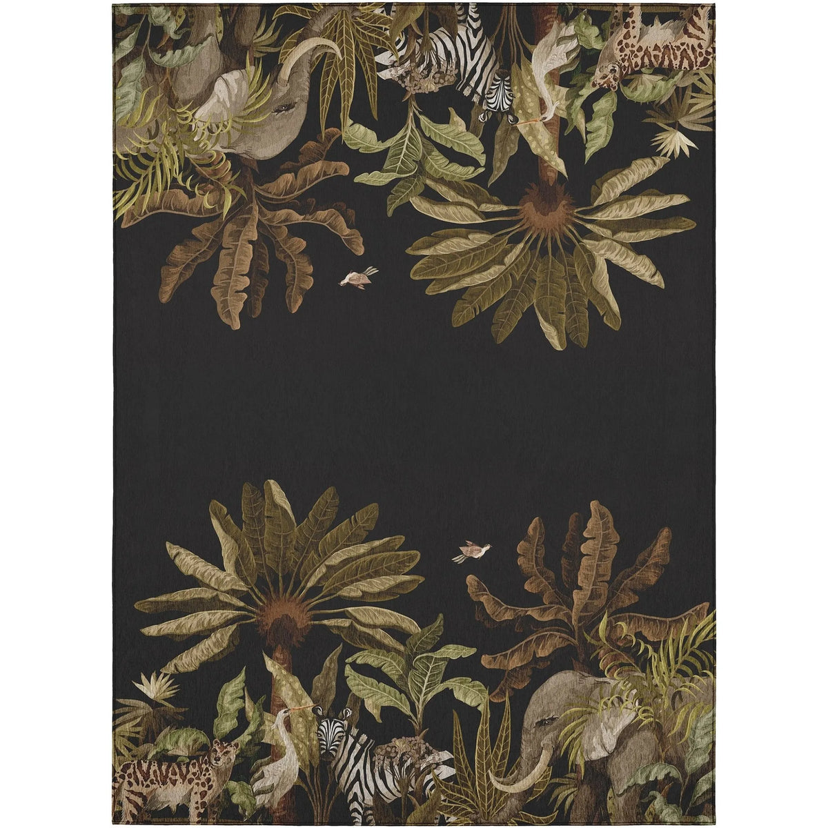 Tropics TC8 Black Rug - Rug & Home